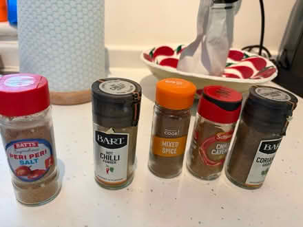 Photo of free Spices barely used (Earls Court) #1