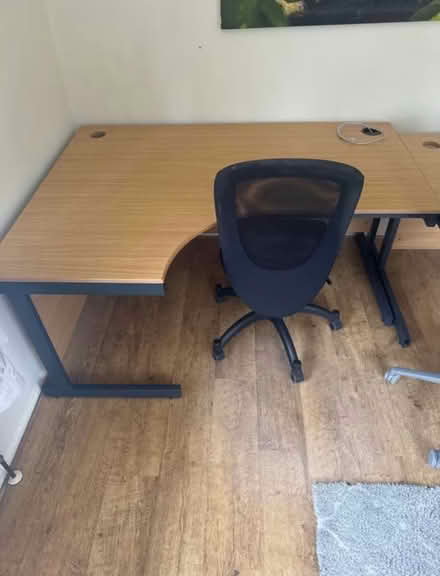 Photo of free Office desk and chair (Nether Green S11) #1