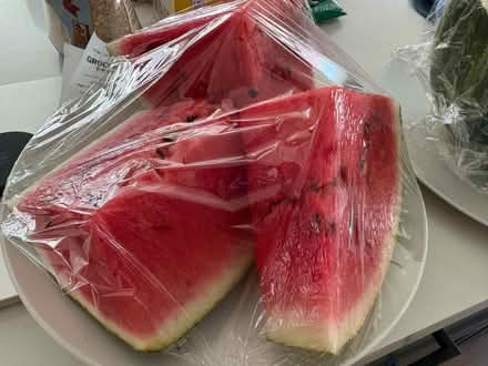 Photo of free About 3/4 of a watermelon (94087) #2
