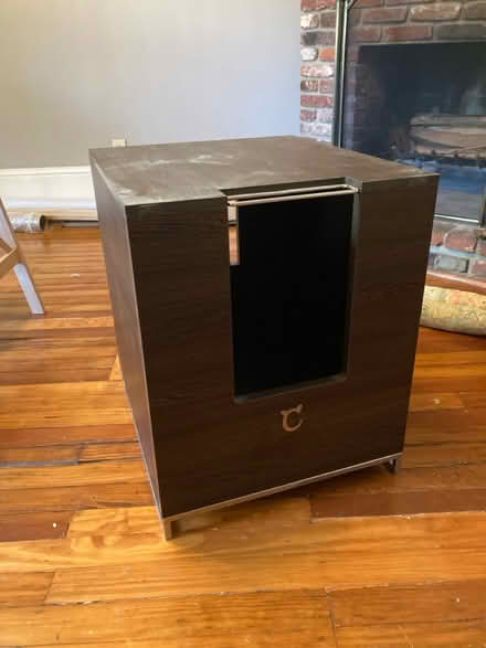 Photo of free Cat litter box cabinet (Columbia Heights) #1