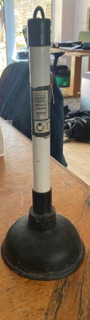 Photo of free Sink and drain plunger (Teddington) #1