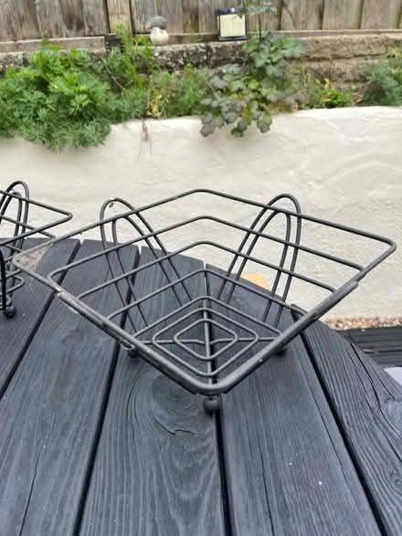 Photo of free Black metal basket (Hemel Hempstead) #2