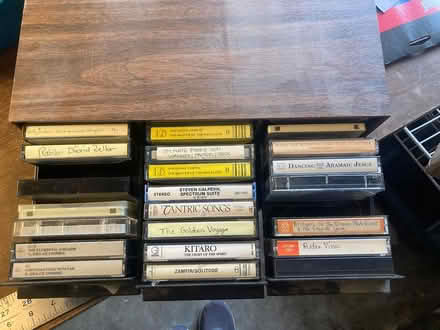 Photo of free Holders for cassette tapes & tapes (Ravenna) #2