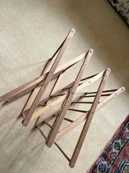 Photo of free Mini wooden airer (Purley CR8) #1