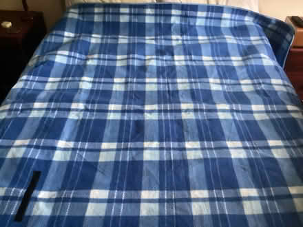 Photo of free Blue Plaid Picnic Blanket (Plean FK7) #1