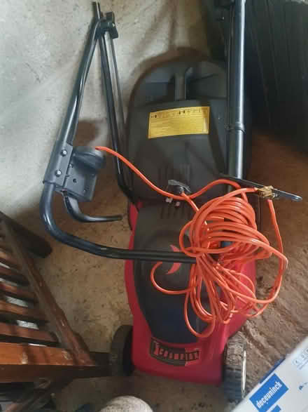 Photo of free Lawnmower with basket (OX4, Temple Cowley) #1