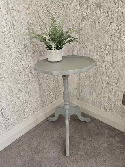 Photo of free Small grey painted side table (Slyne-with-Hest LA2) #1