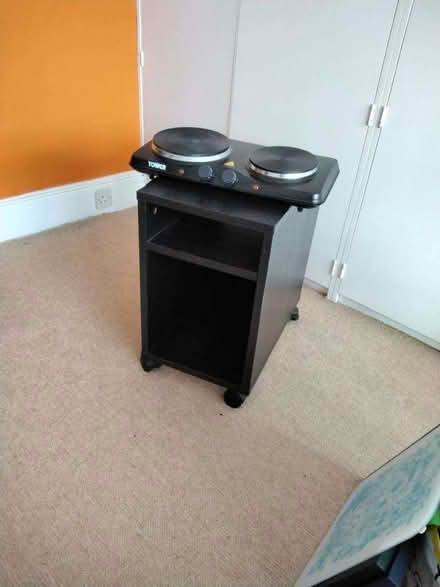 Photo of free Unused 2 ring portable Tower plug in electric hob. (Allerton L18) #1
