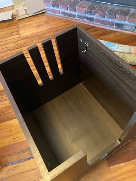 Photo of free Cat litter box cabinet (Columbia Heights) #2