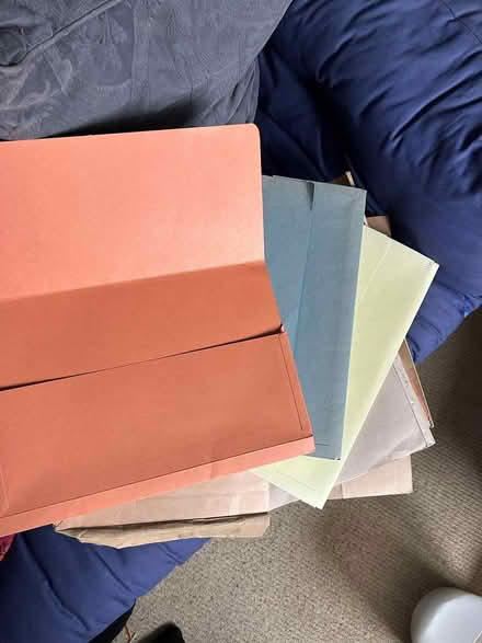 Photo of free A4 size Card folders (Hare Green, Great Bromley CO7) #1