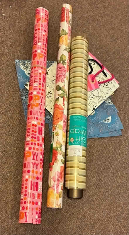 Photo of free Gift wrap (Barnard's Green WR14) #1