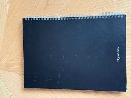 Photo of free Can deliver: Black A4 spiral bound notebook with lined pages (Lower Earley RG6) #3