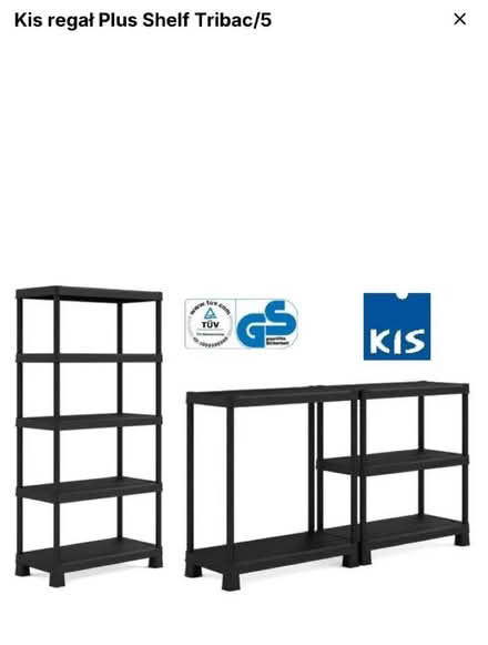 Photo of free Plastic shelving for garage or shed (Clayton-Le-Woods, PR25) #3
