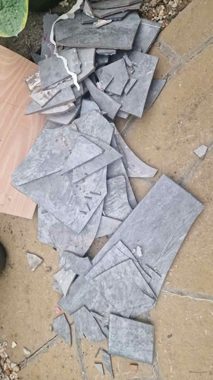 Photo of free Broken tiles (Kirk Hallam DE7) #1