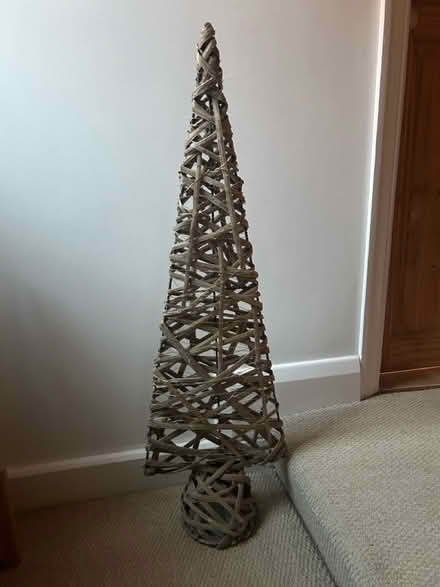 Photo of free Wicker Christmas tree (Holbrook, Belper, DE56) #1