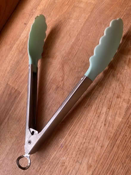 Photo of free Metal/plastic cooking tongs (Wooburn Green, HP10) #1