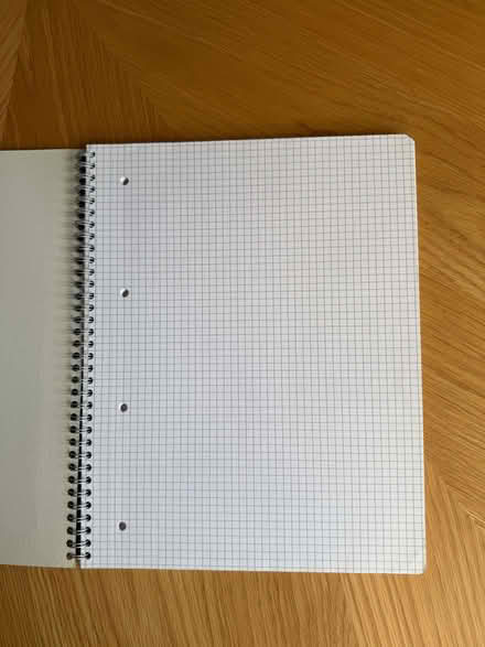 Photo of free Can deliver: A4 notebook with square grid pages (Lower Earley RG6) #1