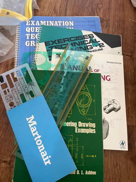 Photo of free Technical drawing books (Stanway CO3) #1