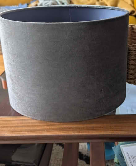 Photo of free Velvet lamp shade (Shepherds Bush W14) #1