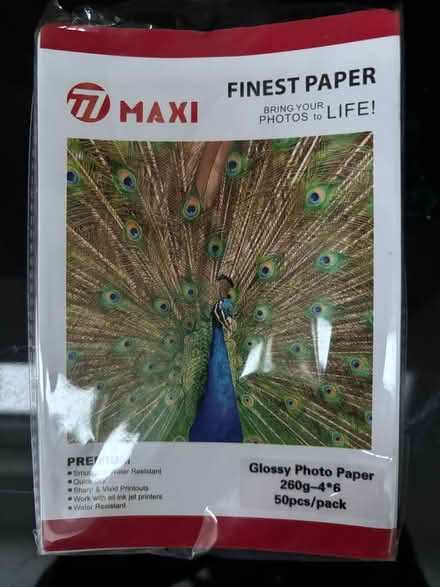 Photo of free Glossy photo paper (Oxford OX4) #1