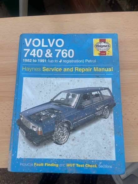 Photo of free Volvo 740 /760 handbook manual (AL2 / SG6) #1