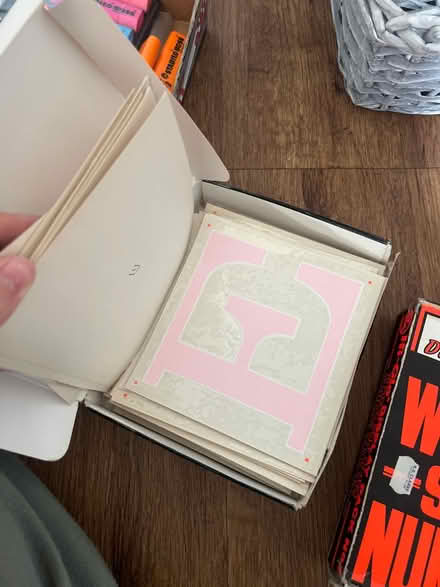 Photo of free Window stick numbers and letters (Stanway CO3) #2