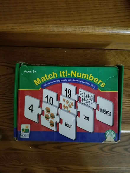 Photo of free Pre-K number puzzle (Centrepointe) #1