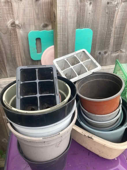 Photo of free Assortment of plant pots 7” n 5” (Ifton Heath SY11) #1
