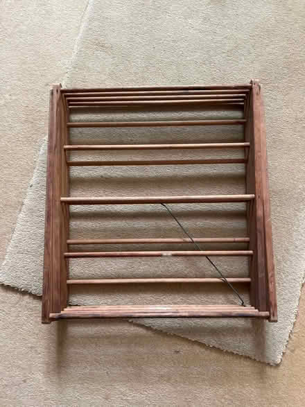 Photo of free Mini wooden airer (Purley CR8) #2