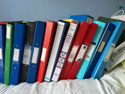 Photo of free A4 ring binders (Chesterton OX26) #1