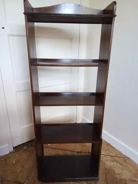 Photo of free Dark wood small bookcase (Guildford GU1) #1