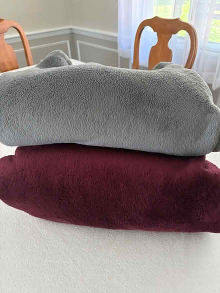 Photo of free Two fleece throws (Danvers near 62/128/35) #1