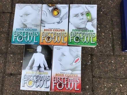 Photo of free 5 x books by Eoin Colfer - Artemis Fowl (Arlesey SG15) #1