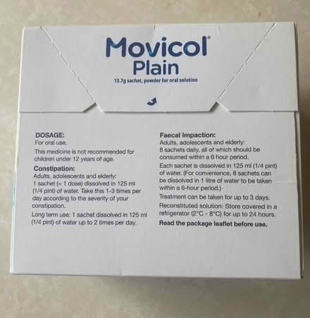 Photo of free Movicol (St Albans AL1, nr Marshalswick) #3