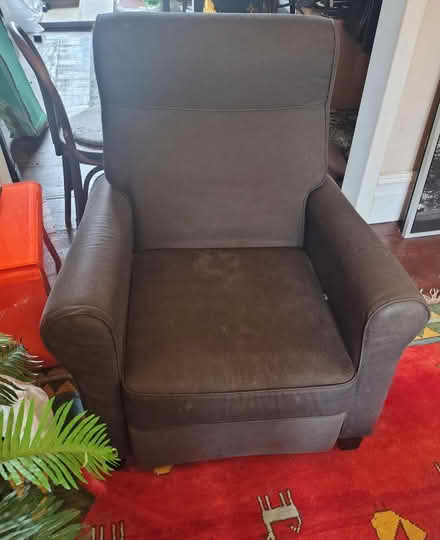 Photo of free IKEA comfy recliner (Clayton vale M40) #2