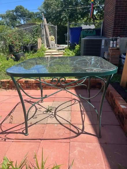 Photo of free Patio table (Woodside Forest) #1