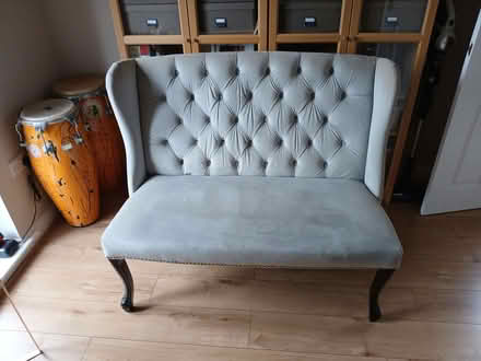 Photo of free Chesterfield legged sofa (Hertford SG13) #3