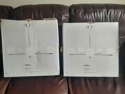 Photo of free 2 Brand New B & Q Ceiling Lights (Burgess hill) #1