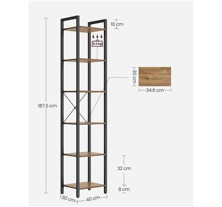Photo of free 5x 6 tier shelves (Batley WF17) #1