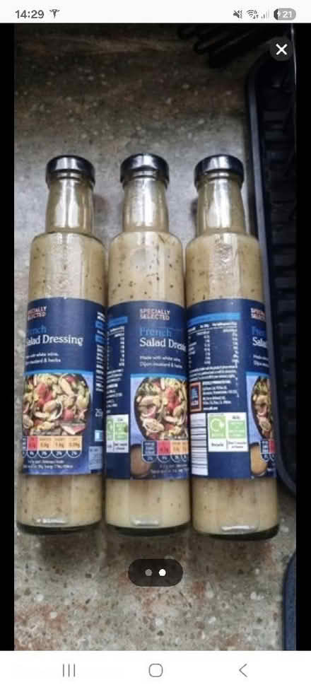 Photo of free 3 sealed bottles of French dressing (Emerson Valley MK4) #1
