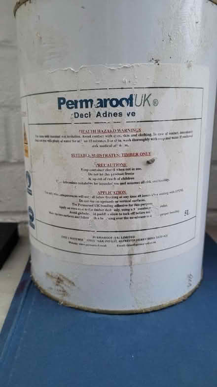 Photo of free EPDM adhesive (Dursley GL11) #1