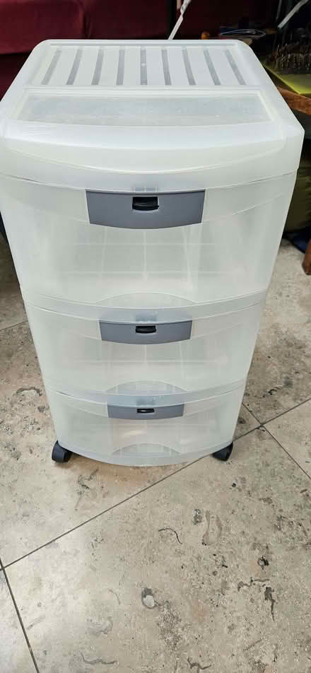 Photo of free Keter plastic storage drawers (Langley SL3) #1