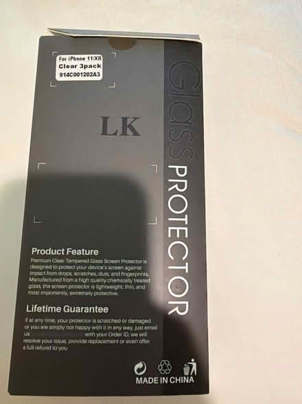 Photo of free iPhone screen protector (Hintonburg) #2