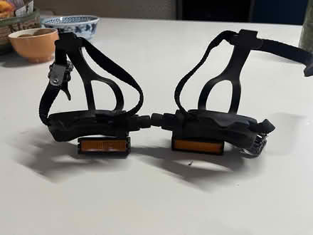 Photo of free Bike pedal with straps (Twickenham TW1) #3