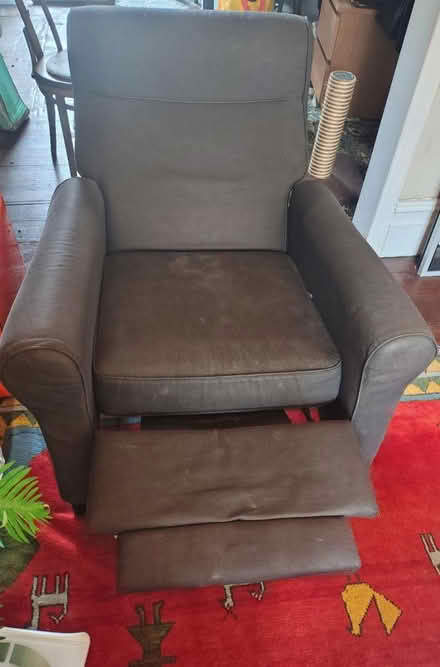 Photo of free IKEA comfy recliner (Clayton vale M40) #3