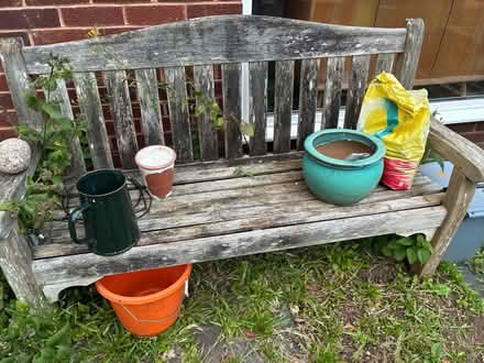 Photo of free Hardwood Garden Bench (Cradley WR13) #1