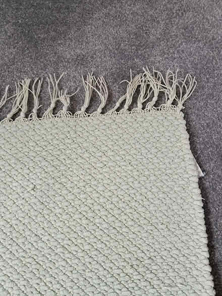 Photo of free Light green rag rug (Belper DE56) #1