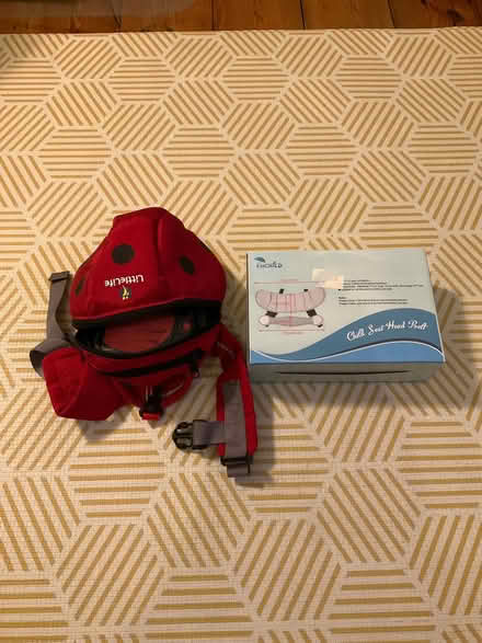 Photo of free Toddler bag and car head belt (Kilburn NW6) #2