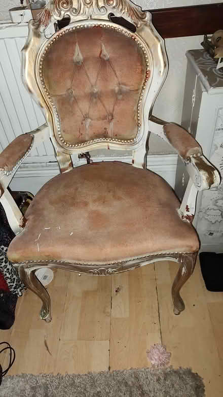 Photo of free Repro. Carvery chair, ornate (L20) #1