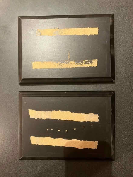Photo of free Blank award plaques (Crystal Beach) #1